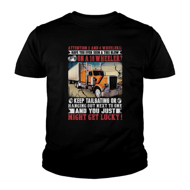 Truck Driver Funny Quote Youth T-shirt