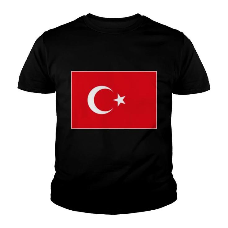 Turkey Flag Turkiye Cool Turkish Flags For Men Women Pullover Youth T-shirt
