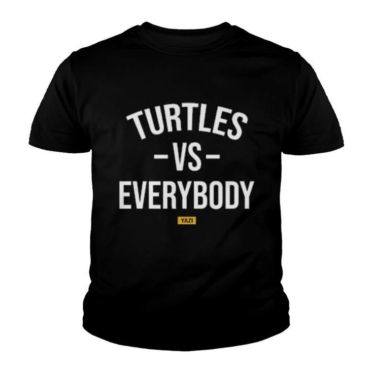 Turtles Vs Everybody  Youth T-shirt