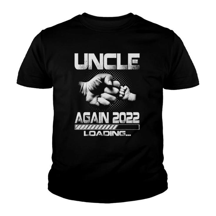 Uncle Again Est 2022 Loading Future New Father's Day Youth T-shirt