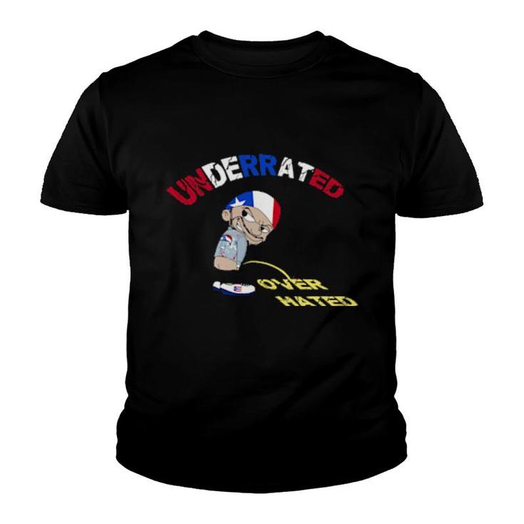 Underrated Over Hated   Youth T-shirt