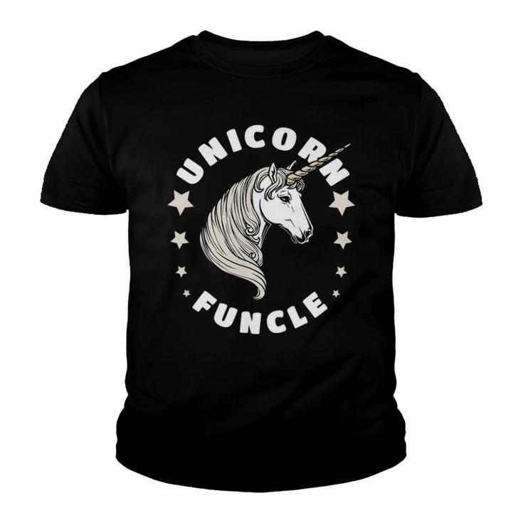 Unicorn Funcle  Unicorns Gift Uncle Men Tee S Youth T-shirt