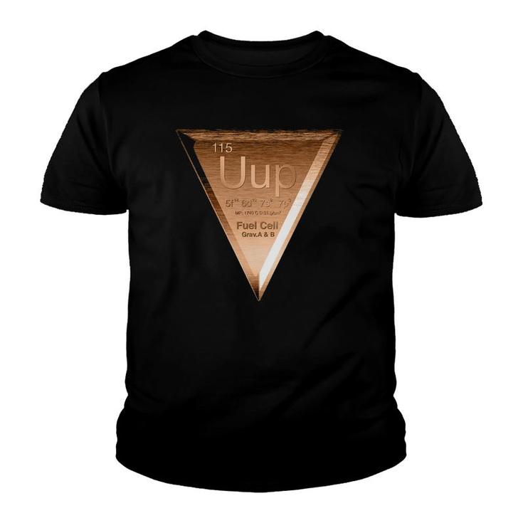 Ununpentium Element 115 Copper Fuel Cell Area 51 Alien Ufo Youth T-shirt