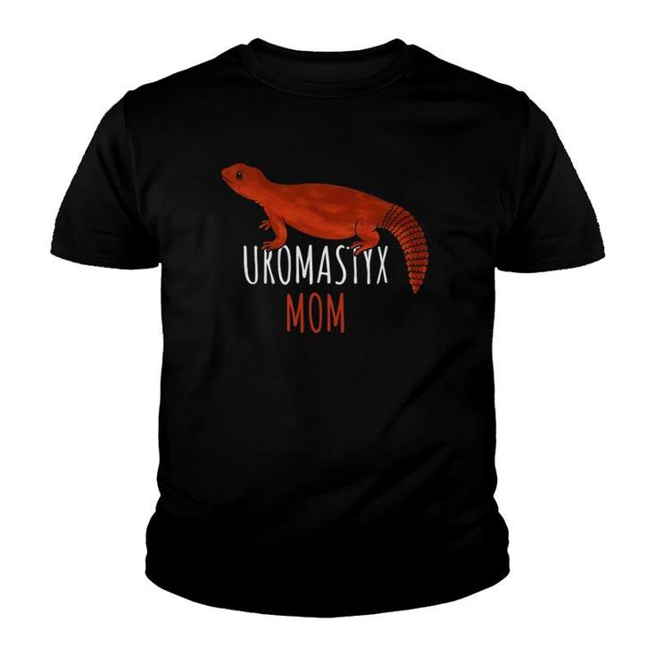 Uromastyx Mom Lizard Lover Reptile Keeper Mastigure Youth T-shirt
