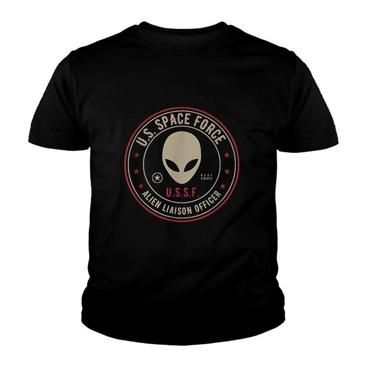 Space Force Tshirt Alien Liaison Officer Gift Space Force Tshirt Alien Liaison Officer Gift