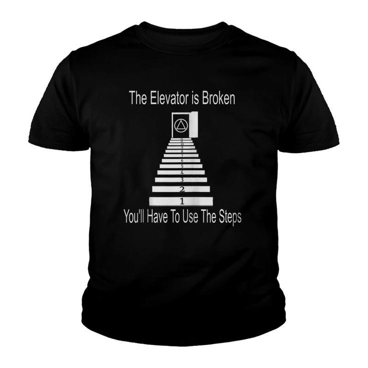Use The Steps Aa Na Anonymous T 12 Step Recovery Gifts Zip Youth T-shirt