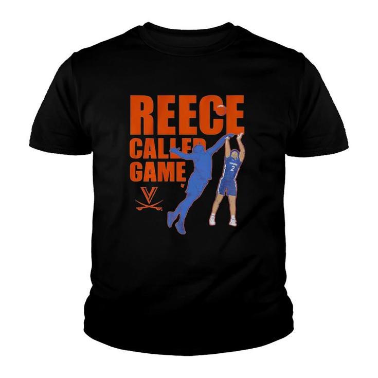 Uva Basketball Reece Beekman Called Game Youth T-shirt