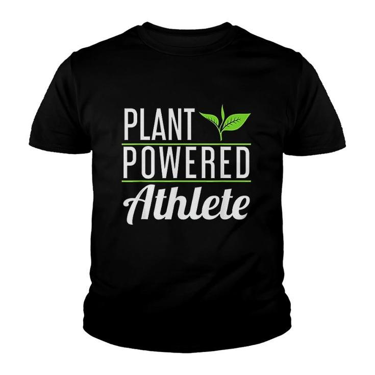 Vegan Gifts  Plant Powered Athlete Youth T-shirt