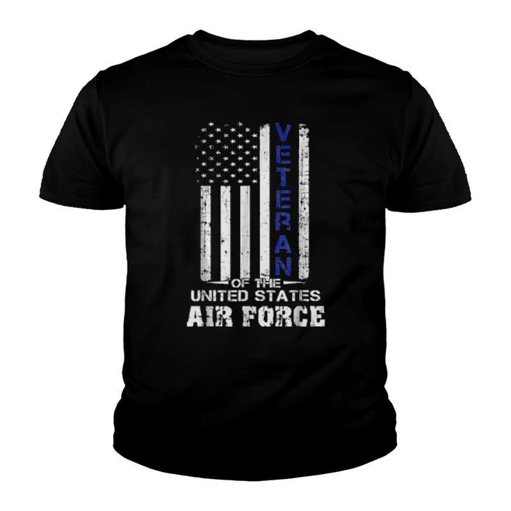 Veteran Of The United States Us Air Force Usaf  Youth T-shirt