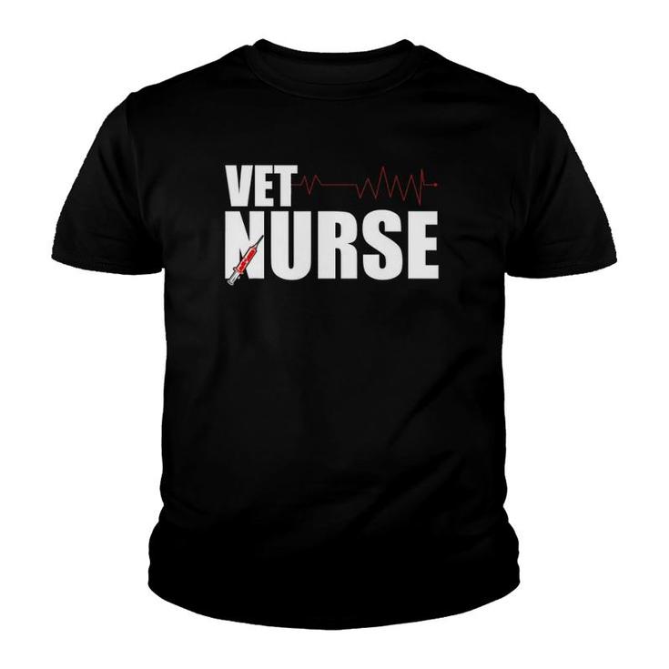Veterinary Nurse Vet Tech Animal Veterinarian Gift Youth T-shirt