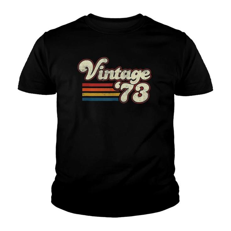 Vintage 1973 49Th Birthday Tank Top Youth T-shirt