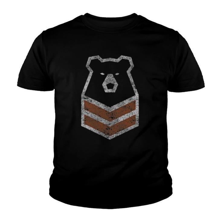 Vintage Bear Patrol Bear Lover Youth T-shirt