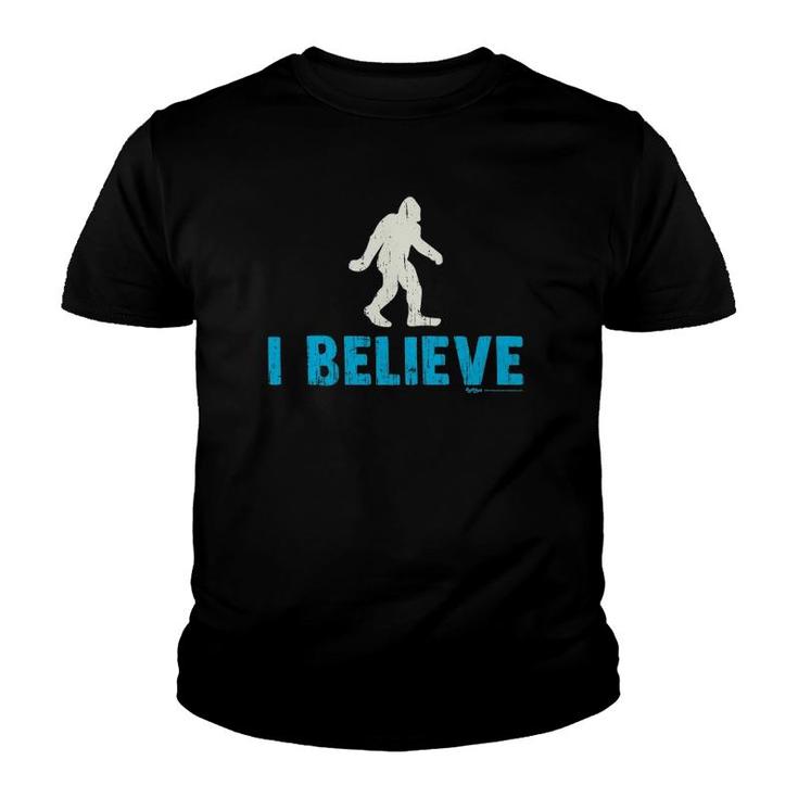Vintage I Believe Bigfoot Sasquatch Yeti Believe Youth T-shirt