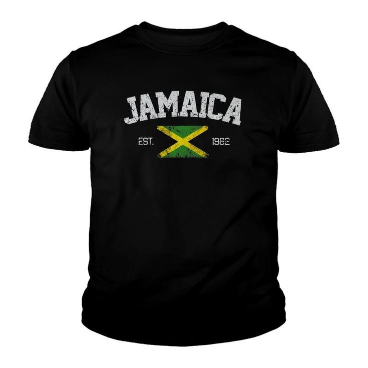 Vintage Kingston Jamaica Est 1962 Souvenir Gift  Youth T-shirt