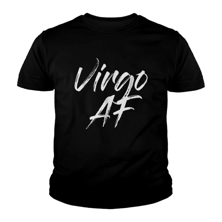 Virgo Af Zodiac Sign Youth T-shirt