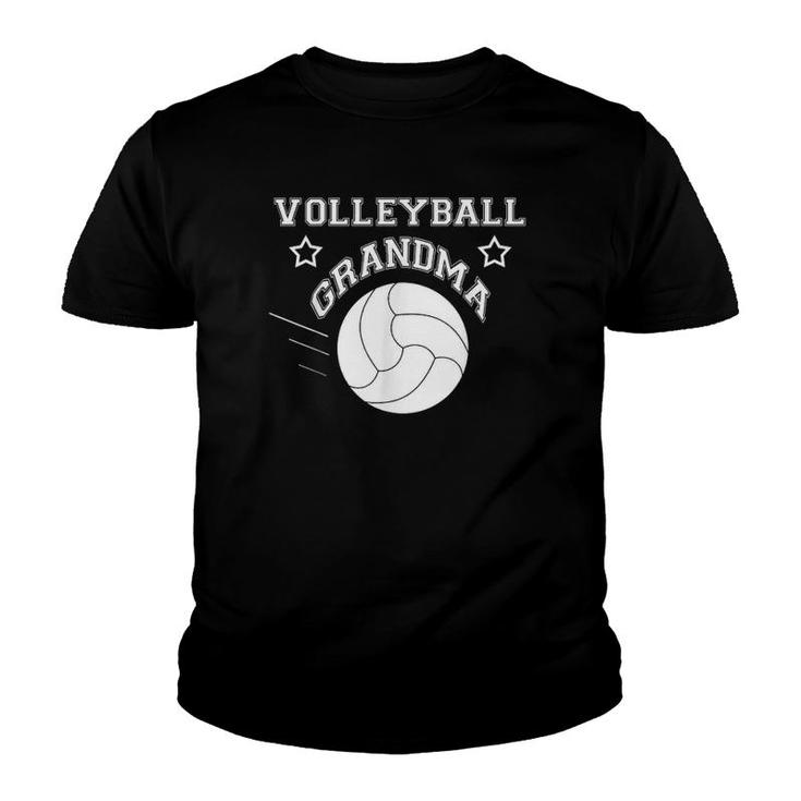 Volleyball Grandma Support Best Grandma Ever Youth T-shirt