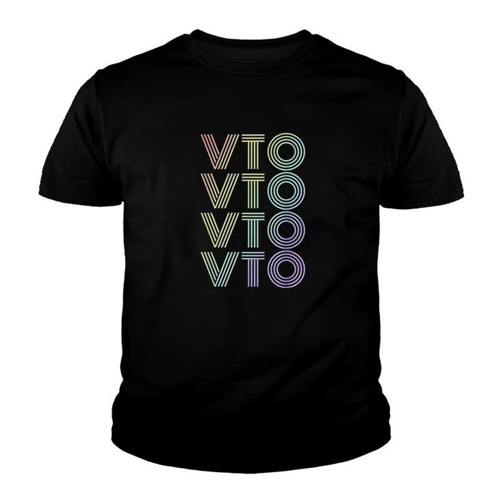 Vto Retro Style Design T-Shirt