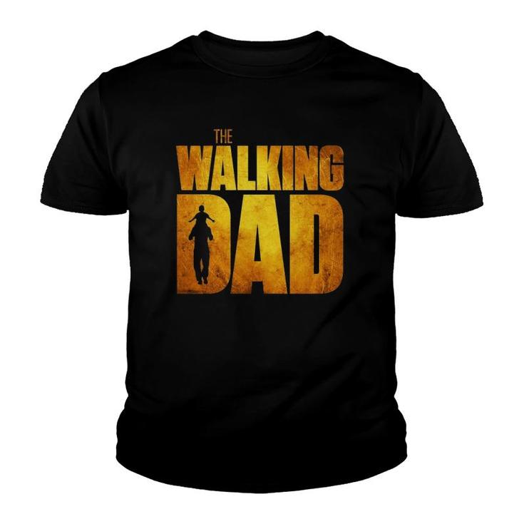 Walking Dad Father's Day Best Grandfather Men Fun Gift Youth T-shirt