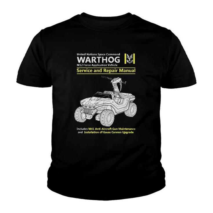 Warthog Service And Repair Manual Youth T-shirt