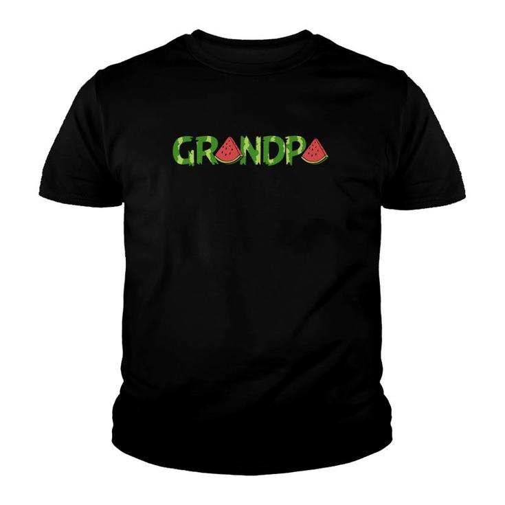 Watermelon Grandpa Youth T-shirt