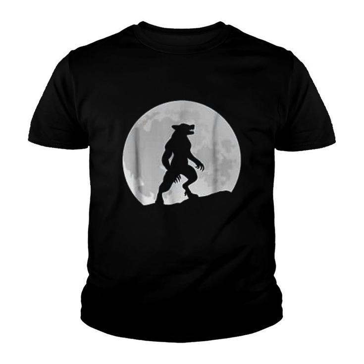 Werewolf Wolf Moon Youth T-shirt