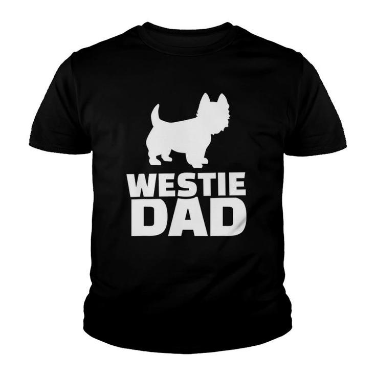 Westie Dad Men Women Gift Youth T-shirt