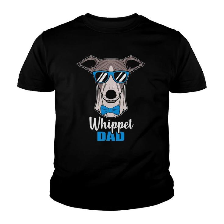 Whippet Dad Gift Idea Proud Dog Owner Youth T-shirt