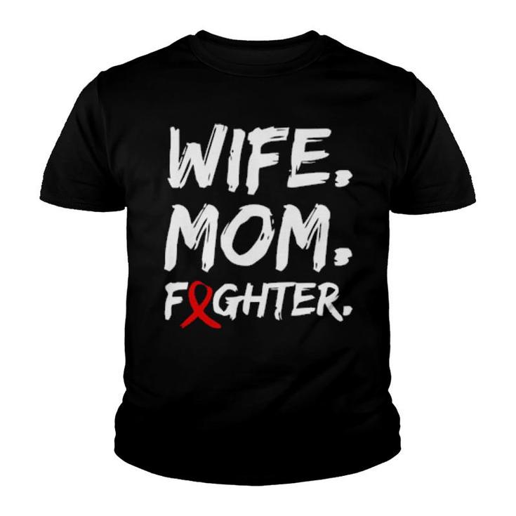 Wife Mom Firefighter Youth T-shirt