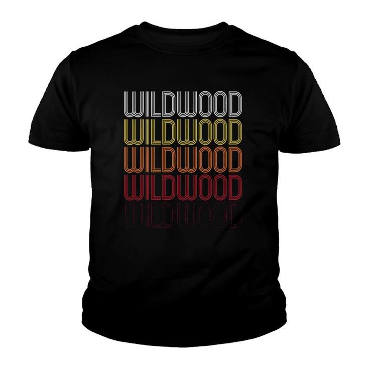 Wildwood Nj Vintage Style New Jersey Youth T-shirt