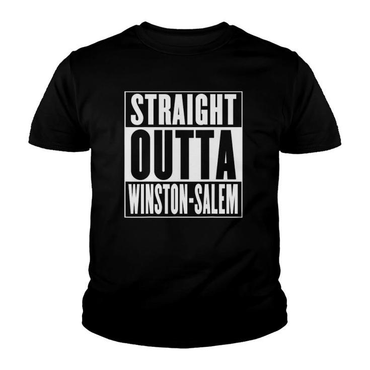Winston-Salem Straight Outta Winston-Salem Youth T-shirt