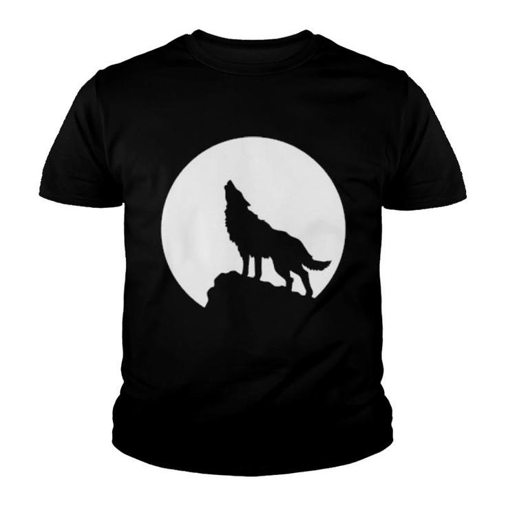 Wolf And The Moon Youth T-shirt