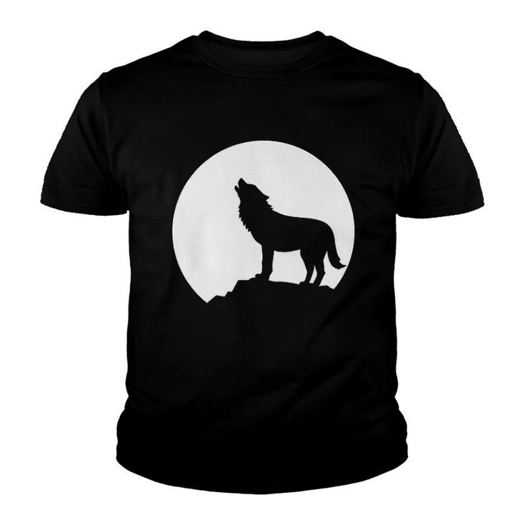 Wolf Moon Youth T-shirt