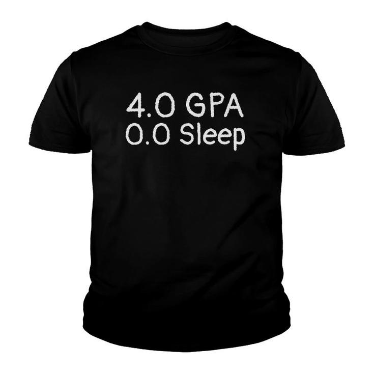 Womens 40 Gpa Inspired Design For High School Lovers V-Neck Youth T-shirt