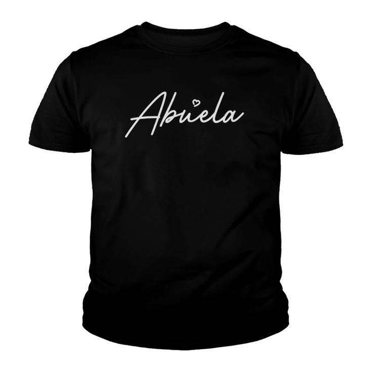 Women's Abuela Cute Mother's Day Gift In Spanish Grandma Youth T-shirt
