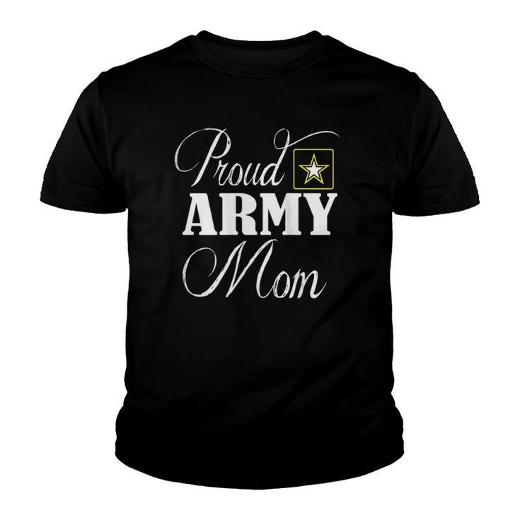 Womens Army Mom  - Proud Army Mom  Youth T-shirt
