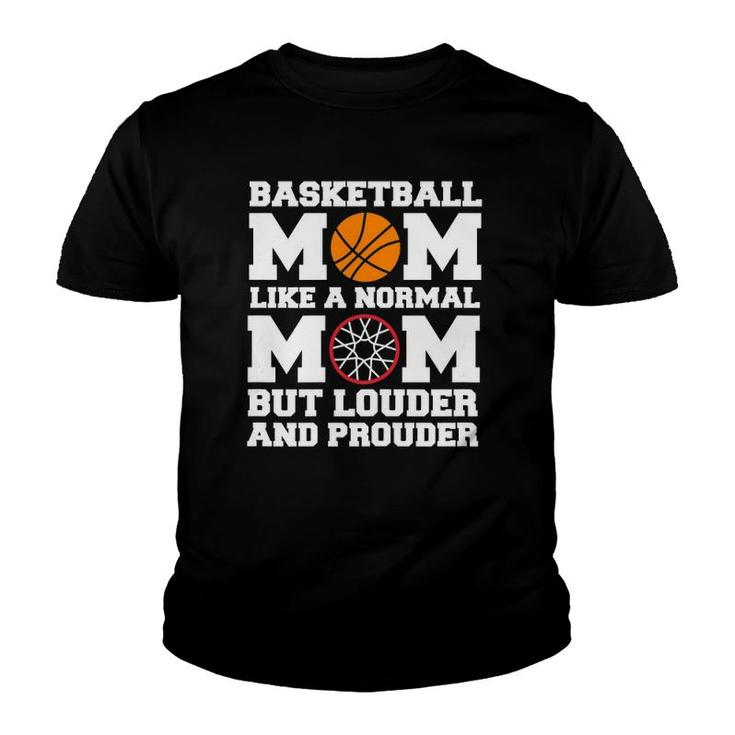 Womens Basketball Mom Player Mother's Day Youth T-shirt