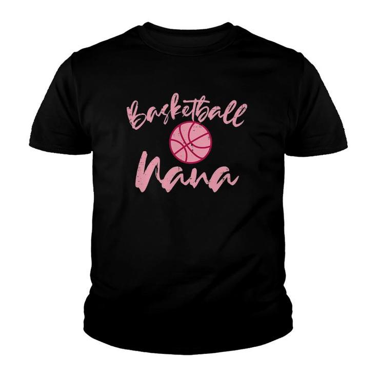 Womens Basketball Nana Cute Mom Grandmother Sports Grandma Women Youth T-shirt