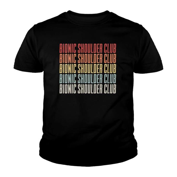 Womens Bionic Shoulder Club  Youth T-shirt
