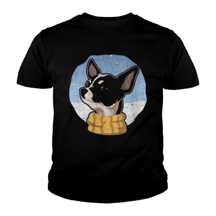 Womens Chihuahua Owner Dog Pet Winter Animal Chihuahua  Youth T-shirt