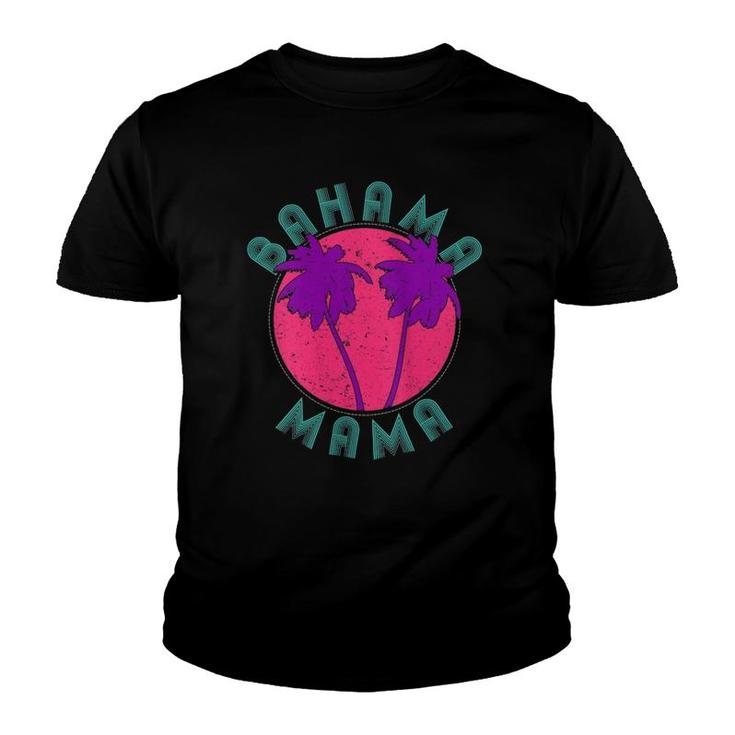 Womens Cute Bahama Mama Beach Lovers Vintage Retro Gift  Youth T-shirt