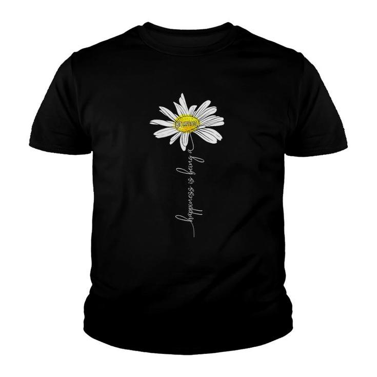 Womens Happiness Is Being A Grammy Daisymother's Day Gifts Youth T-shirt