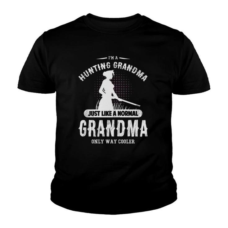 Womens I'm A Hunting Grandma Hunter Gift For Grandmothers Youth T-shirt