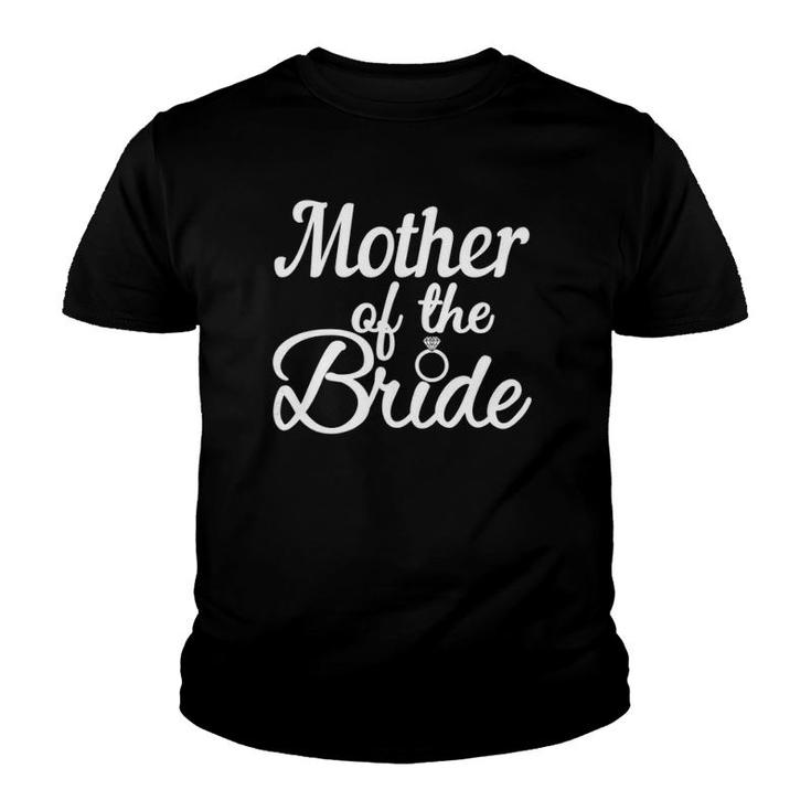Womens Mother Of The Bride Wedding Bridal Shower Party Matching Youth T-shirt
