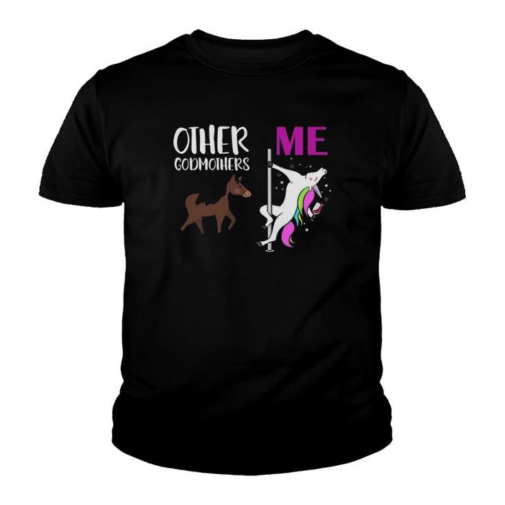 Womens Other Godmothers Me Unicorn  Youth T-shirt