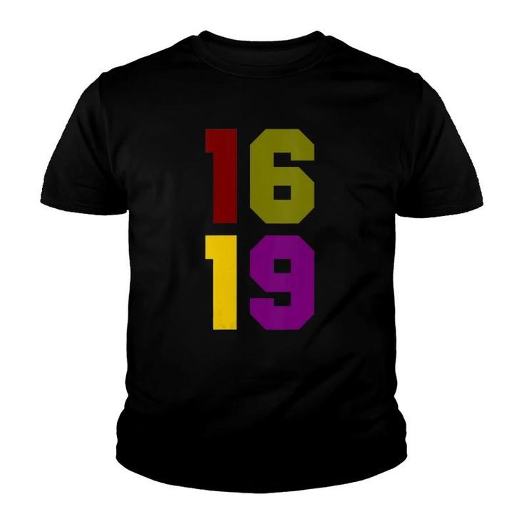 Womens The 1619 Project Black History Month Bhm African American Youth T-shirt