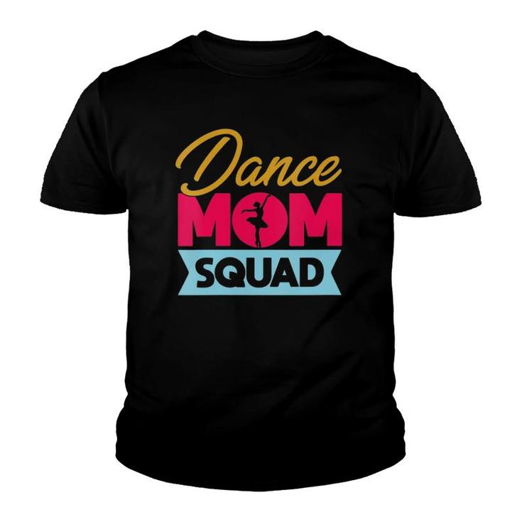 Womens Women Dance Mom Squad Funny Dancing Mom V-Neck Youth T-shirt