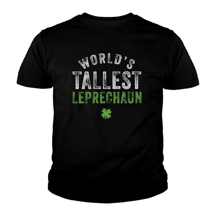 Womens World's Tallest Leprechaun St Patrick's Day  Youth T-shirt