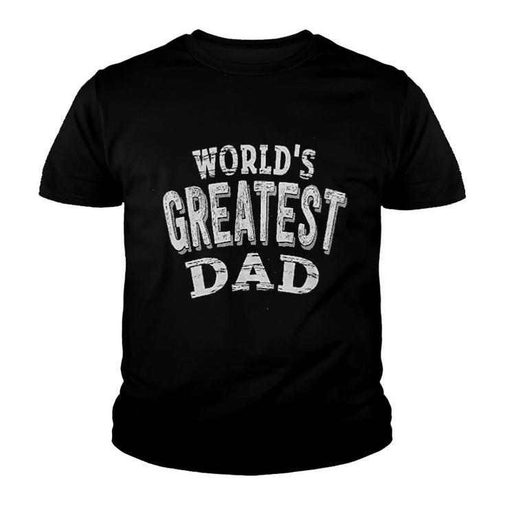 Worlds Greatest Dad Youth T-shirt