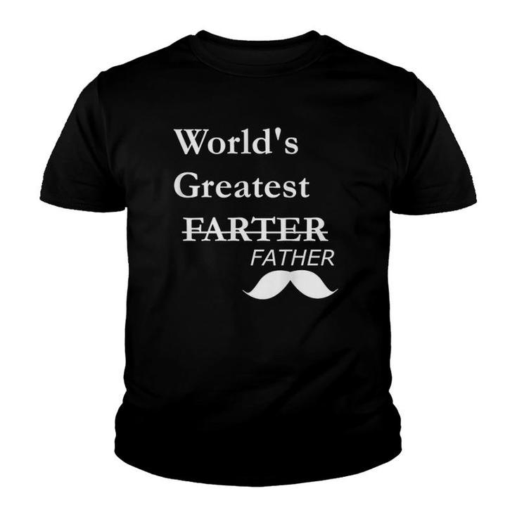 World's Greatest Farter-Funny Father's Day Gift For Dad Youth T-shirt