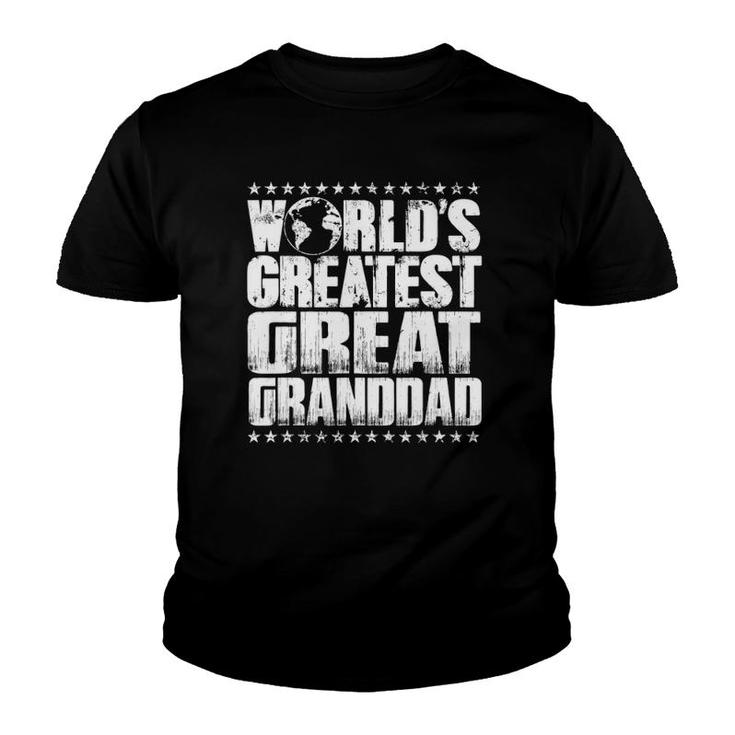 World's Greatest Great Granddad - Award Gift Tee Youth T-shirt
